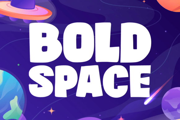 Bold Space: The Friendly, Futuristic Font That Makes Your Message Pop