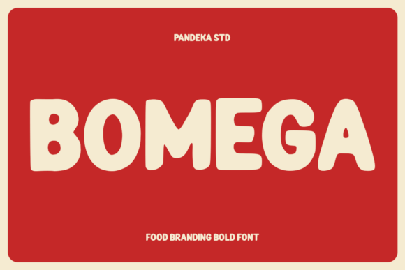 Bomega: The Playful Display Font That Brings Flavor to Your Brand