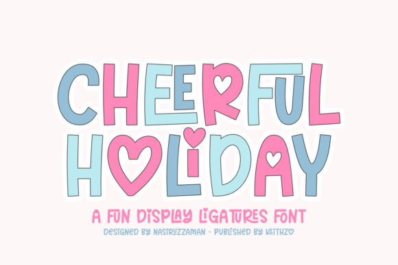 Cheerful Holiday: Defining the Aesthetic of Festive Typography