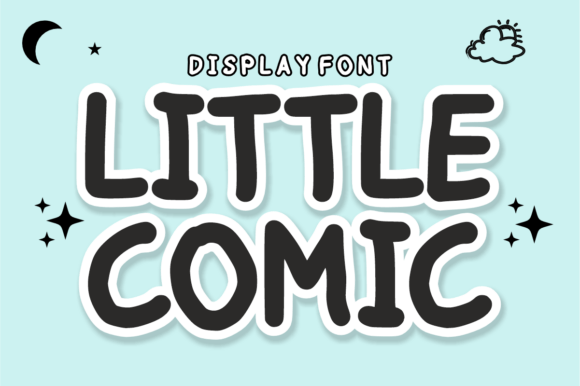 Little Comic: A Playful Display Font for Bold, Engaging Designs