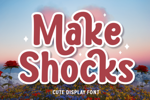 Make Shocks: The Bubblegum Typeface Redefining Playful Design