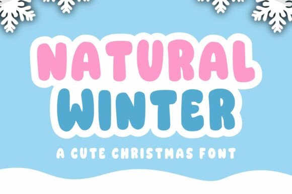 Natural Winter: A Versatile Christmas Font