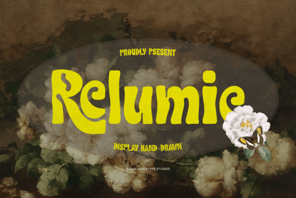 Relumie: The Groovy 70s Display Font for Bold Branding