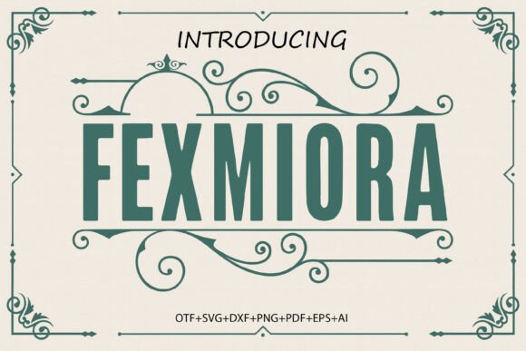 Revitalize Your Creative Projects with Fexmiora: The Color Font That Breathe Life into Design