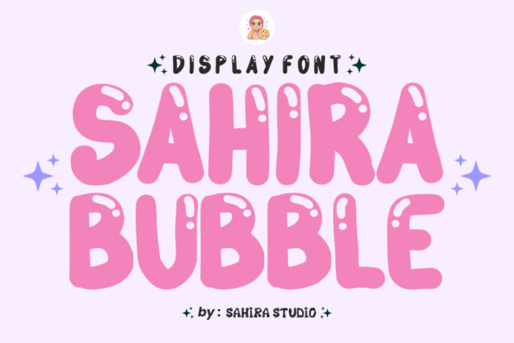 Sahira Bubble: A Springy, Handmade Display Font for Bold Designs