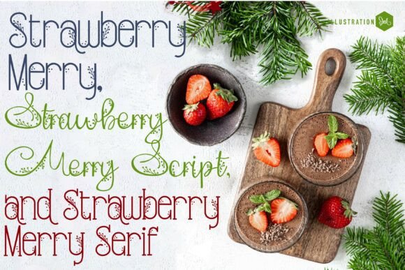 Strawberry Merry Trio: A Practical Evaluation of a Versatile Font Collection