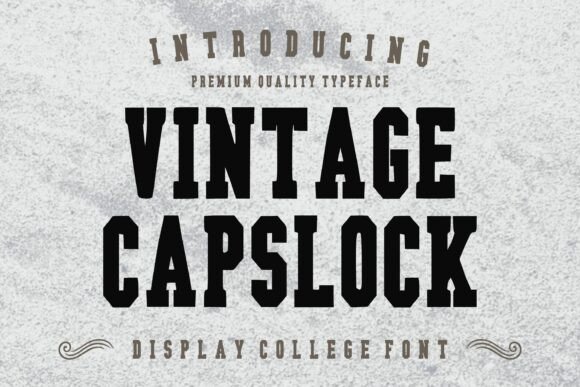 Vintage Capslock: A Strategic Asset for Authentic Branding