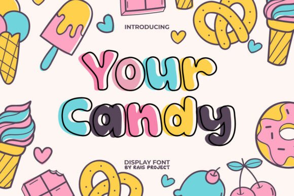 Your Candy: A Sweet Typography Solution for Playful Design