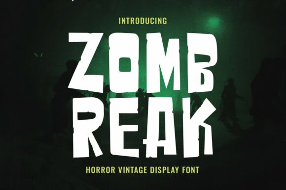 Zombreak: Integrating Retro Horror Typography into Your Design Workflow